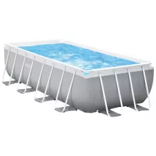 Каркасний басейн Intex 26788 400х200х100 см з картриджним фільтром та сходами.