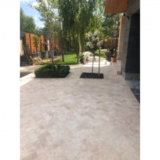 Travertine Травертиновая брусчатка 200*100*32 мм