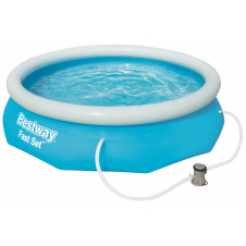 Фото - Надувний басейн Bestway 57270/57109 (305х76 см) з картриджних фільтром Надувний басейн Bestway 57270/57109 (305х76 см) з картриджних фільтром