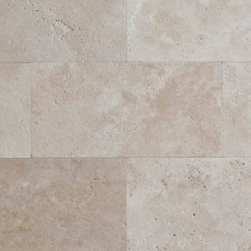 Travertine Фасадный Травертин LIGHT BRUSHED standard 1,2*30,5*61 см