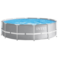 Каркасный бассейн Intex 26718 Premium 366х122 см с картриджным фильтром и лестницей Новое