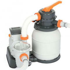 Збірний басейн Bestway Hydrium 561CS (549х130 см) з піщаним фільтром, драбиною та тентом Суми