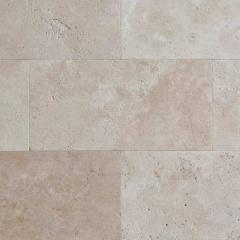 Travertine Фасадный Травертин LIGHT BRUSHED standard 1,2*30,5*61 см Иршава