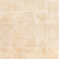 Travertine Плитка из травертина Filled&amp;Honed Extra Light Selection 1.2*61*61 см Хуст