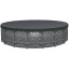 Bestway Каркасний басейн Bestway Grey 561KC (549х132 см) з піщаним фільтром, тентом та драбиною Чернигов