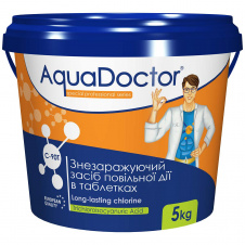 Тривалий хлор AquaDoctor C-90T 5 кг повільно розчинний