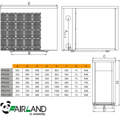 Тепловий інверторний насос Fairland IPHCR100T 35.8 кВт Чернівці