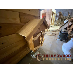 Сауна с чаном на дровах или электрическим спа бассейном от Thermowood Production Краматорськ