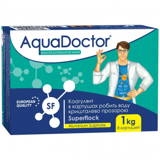 Коагулююча засіб в картушах AquaDoctor Superflock
