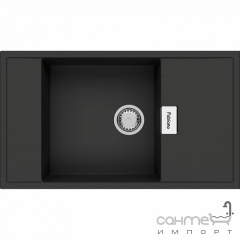 Гранитная кухонная мойка Fabiano Navio 86x50 XL 8221.201.0949 Antracit Ізмаїл