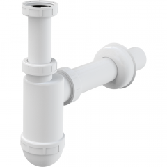 Сифон для раковины Alcaplast 5/4" пластик, белый (A43) Обухов