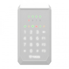 Сенсорная клавиатура Tiras Technologies K-PAD8+ (white) для управления охранной системой Orion NOVA II Львов