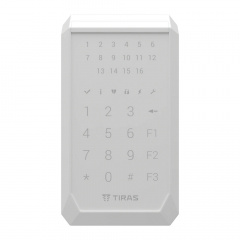 Сенсорная клавиатура Tiras Technologies K-PAD16+ (white) для управления охранной системой Orion NOVA II Львів