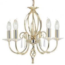 Люстра ELSTEAD AG5 POL BRASS