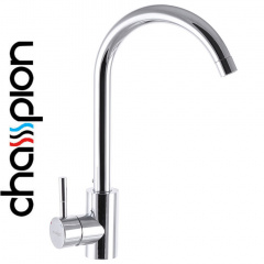 Смеситель для кухни Champion SUS-011 CHROME, из нержавеющей стали Стрий