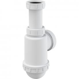 Сифон для мойки Alcaplast пластик, белый (A443-DN50/40)