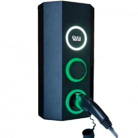 Зарядная станция для электромобиля 44 кВт 32А 3-фазная Type 2 розетка + Type 2 европейское авто Octa Energy (W116)