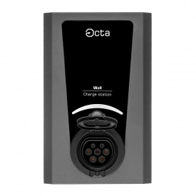 Зарядная станция для электромобиля 14 кВт 32А 1-фаза c 2-мя портами Type 2 европейское авто W214 Octa Energy (W107)