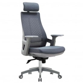 Крісло Patric AMF тканинне м'яке з підлокітниками підголівником механізм Tilt для роботи за комп'ютером