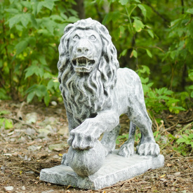 Скульптура садовая "Лев №3" Гранит