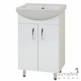 Напольная тумба под раковину СанСервис Эконом 50 Cersania белая