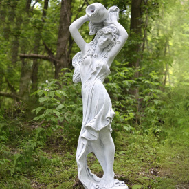 Скульптура садовая "Девушка с кувшином №2" RAL K7 Classic