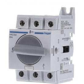 Рубильник Hager HAC308 3P 80А