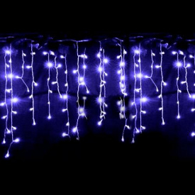 Гирлянда DELUX ICICLE 108LED 2x1м 27 flash синий / белый шнур IP44 EN (90012945)