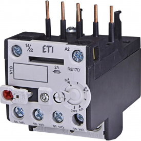 Тепловое реле ETI 004641401 RE 17D-0.63 (0.4-0.63A) (для CE, CAE, CE17)