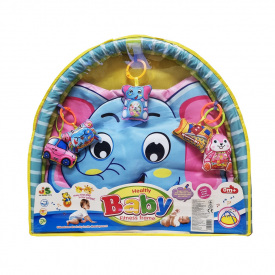 Килимок розвиваючий для малюків Bambi 518-25 з брязкальцями