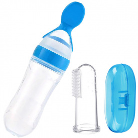 Силіконовий набір 2Life та прорізувач-насадка Блакитний (v-11804)