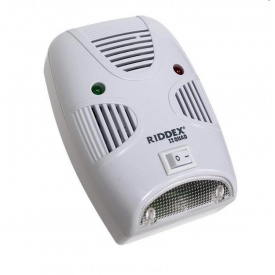 Ультразвуковий відлякувач мишей гризунів та комах від мережі 220В Riddex Quad Pest Repelling Aid