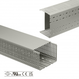 Перфорированный короб 150х100мм Klemsan KKD 1501 2м (0.0.0.5.551501)