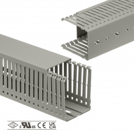 Перфорированный короб 60х80мм Klemsan KKD 6080 2м (0.0.0.5.556080)