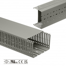 Перфорированный короб 120х80мм Klemsan KKD 1208 2м (0.0.0.5.551208)