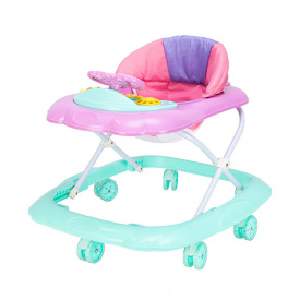 Ходунки дитячі Bambi BW2303 з брязкальцями 64x52x54 см Бірюзовий