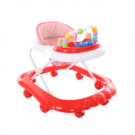 Ходунки дитячі Bambi BW2306 з брязкальцями 72x60x62 см Червоний