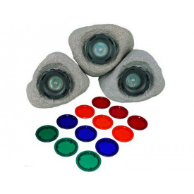 Світильник ставковий Sunsun CQD-202C галоген 20 Вт 50х68 мм Сірий 3 шт (cqd-202c)