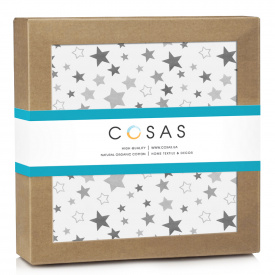 Байкові пелюшки STARS CS1 Cosas сірий 80х100 см