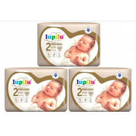 Підгузники Lupilu Premium Mini 2 3-6 кг 132 шт