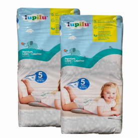 Преміум підгузки Lupilu soft&dry 5 Junior (10-16 кг) 140 шт