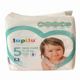 Підгузки Lupilu Skin Care 5 Junior 11-23 кг 28 шт