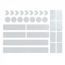 Набор светоотражающих фигур для коляски и велосипедов KiDaDndy Stroller Reflective наклейки