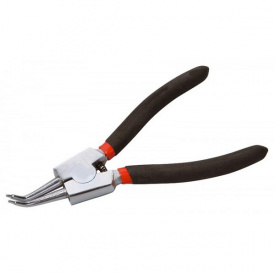 Щипці 175 мм зовнішні вигнуті C45 HRC 38~48 MASTERTOOL GM (75-1307)