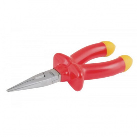 Щипці прямі 160 мм діелектричні хром-ванадій CrV6150 HRC 50~55 MASTERTOOL GM (27-2160)