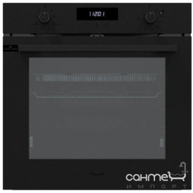 Встраиваемый элеткрический духовой шкаф Fabiano FBO 540 Lux Diamond Black черное матовое стекло
