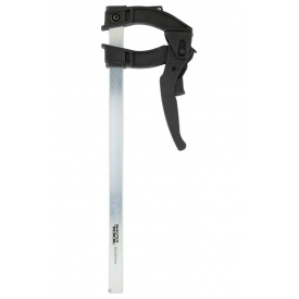 Струбцина рейкова швидкозатискна MASTERTOOL GM тип F 300х90 мм сила затискання 600 Н (07-0015)