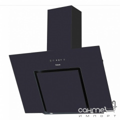 Встраиваемая кухонная вытяжка Fabiano Adria 90N Black черное стекло, мощность 1080 м3/ч Запоріжжя