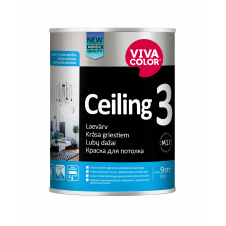Фарба інтер'єрна Ceiling для стелі база АP біла 0,9 л