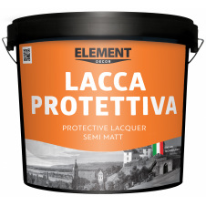 Захисний лак Element Decor Lacca Protettiva напівматовий 5 л